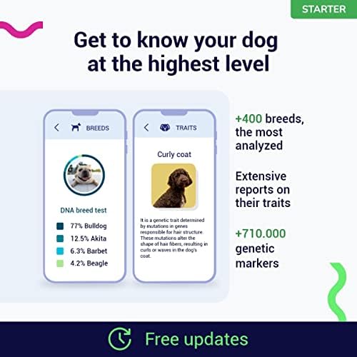 2026 DNA Test for Dogs Starter – (Breeds and Traits Reports) – Updates at no cost