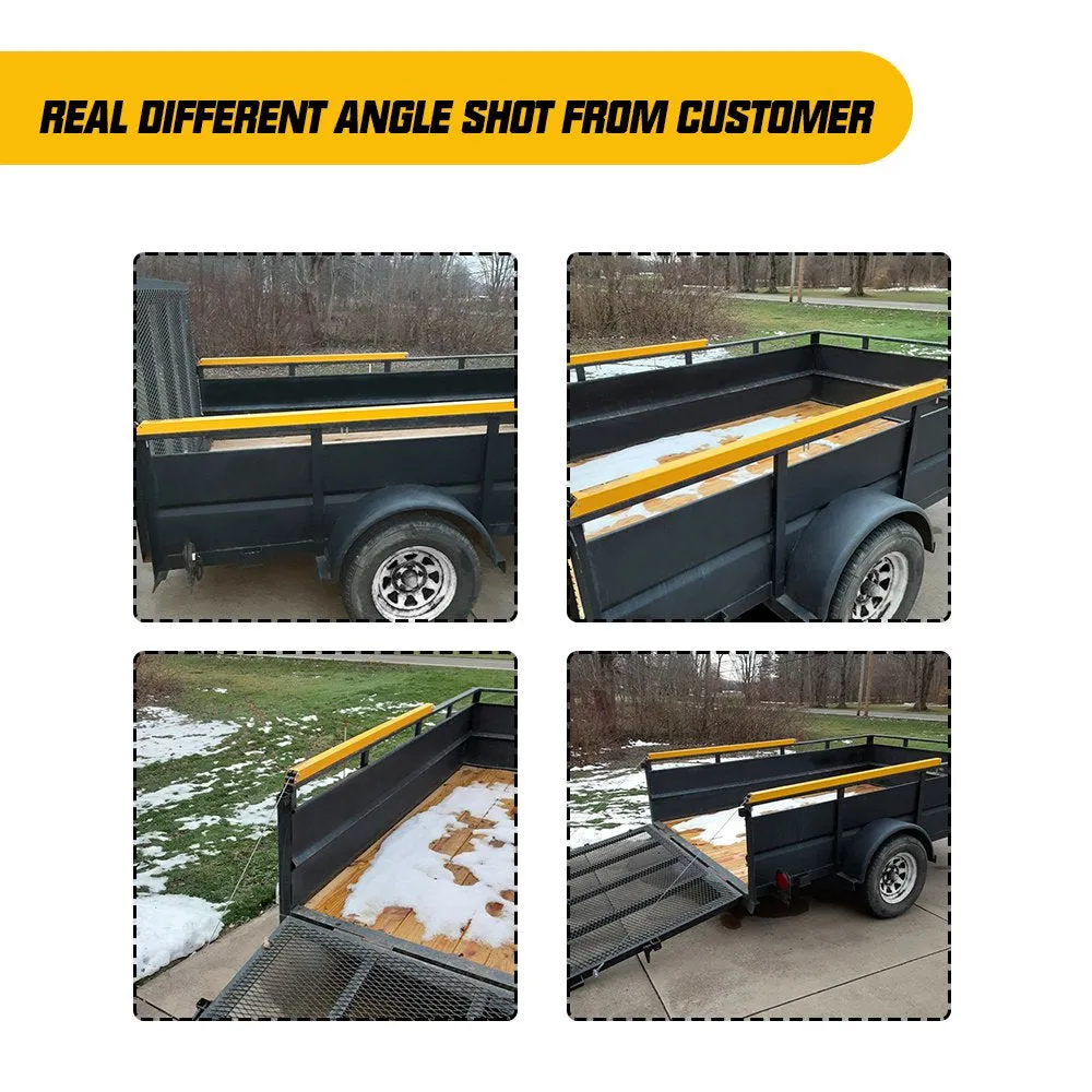 2-Sided Trailer Hitch Lift Tailgate Gate Ramp Lift Assist System 400 LBS