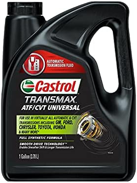 2026 Castrol Transmax ATF/CVT Universal Automatic Transmission Fluid  1 Gallon  Red  128 Fl Oz (Pack of 1)
