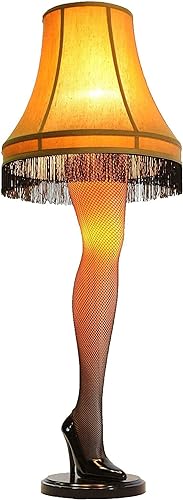45′′ Christmas Deluxe Leg Lamp, Multicolor