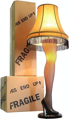 45′′ Christmas Deluxe Leg Lamp, Multicolor