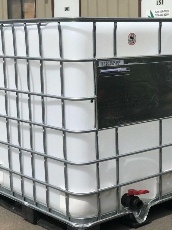 2026 330 Gallon Food Grade IBC | Drinking Water, Rainwater Harvesting Container