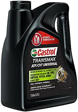 2026 Castrol Transmax ATF/CVT Universal Automatic Transmission Fluid  1 Gallon  Red  128 Fl Oz (Pack of 1)