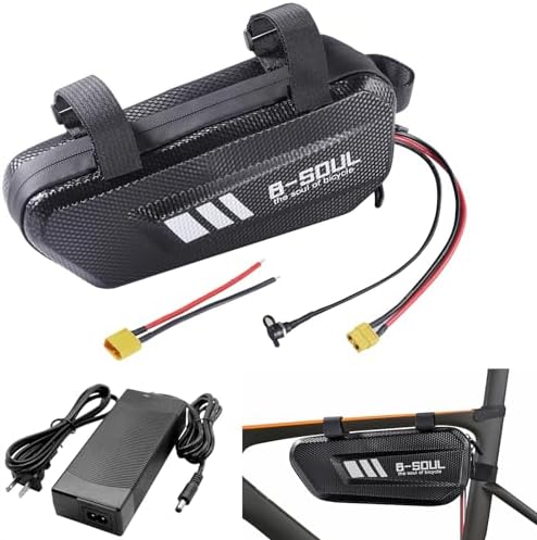 2026 48V 48V Battery 48V Ebike Battery 10Ah Electric Bike Battery 48V Lithium Battery with Waterproof Case 54.6V 2A Charger  XT60 Connector and BMS for 100-800W Electric Bicycles Motor