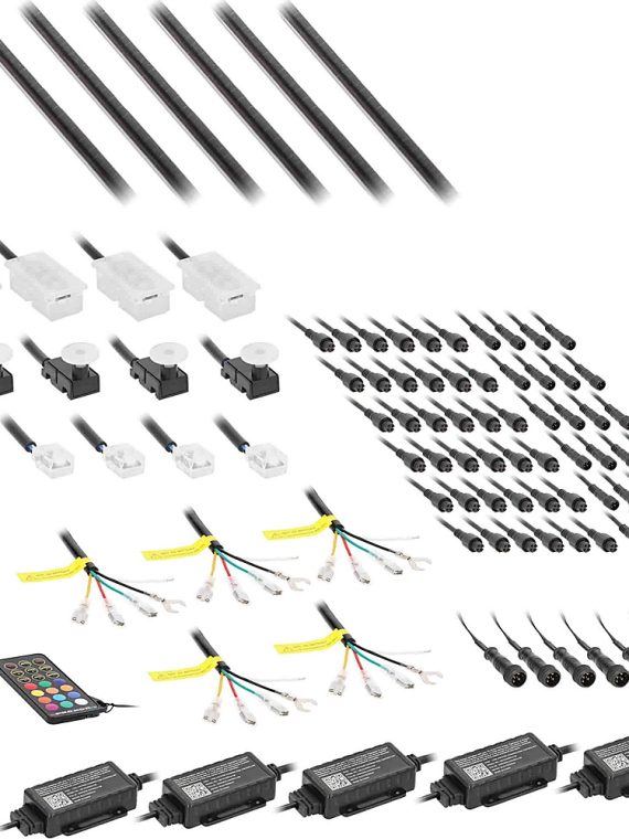 2026 Metra – Heise Chasing LED Interior Ambient Lighting Kit – Multi