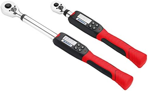 2026 ACDelco ARM601-34 3/8” & 1⁄2” Heavy Duty Digital Torque Wrench Combo Kit with Buzzer and LED Flash Notification – ISO 6789 Standards with Certificate of Calibration
