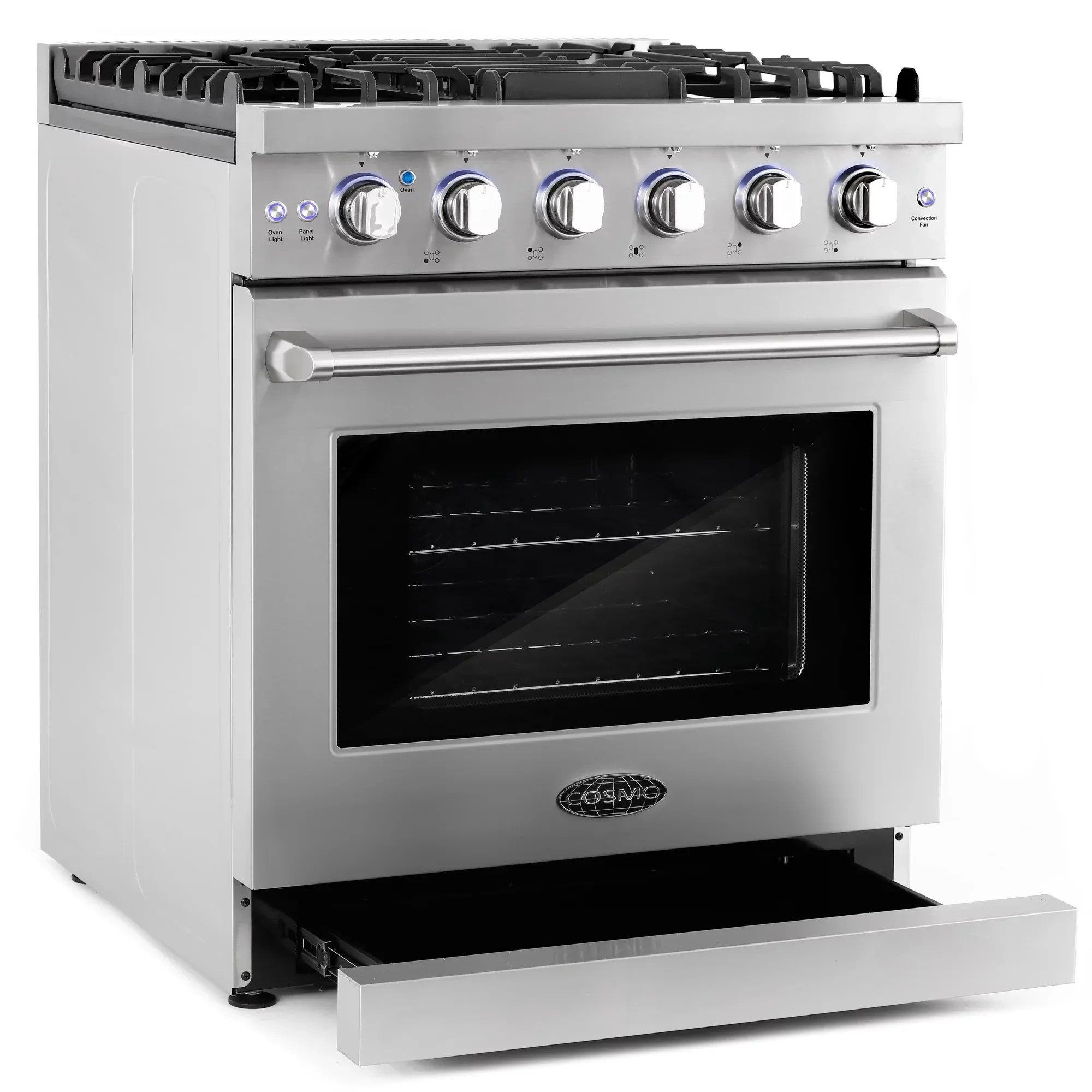 Cosmo 4 Piece Kitchen Appliance Package with 30