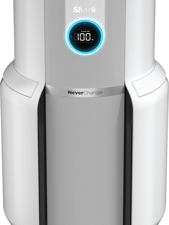 2026 Shark – NeverChange Air Purifier MAX, 5-Year Filter Life, 1400 sq. Ft – White