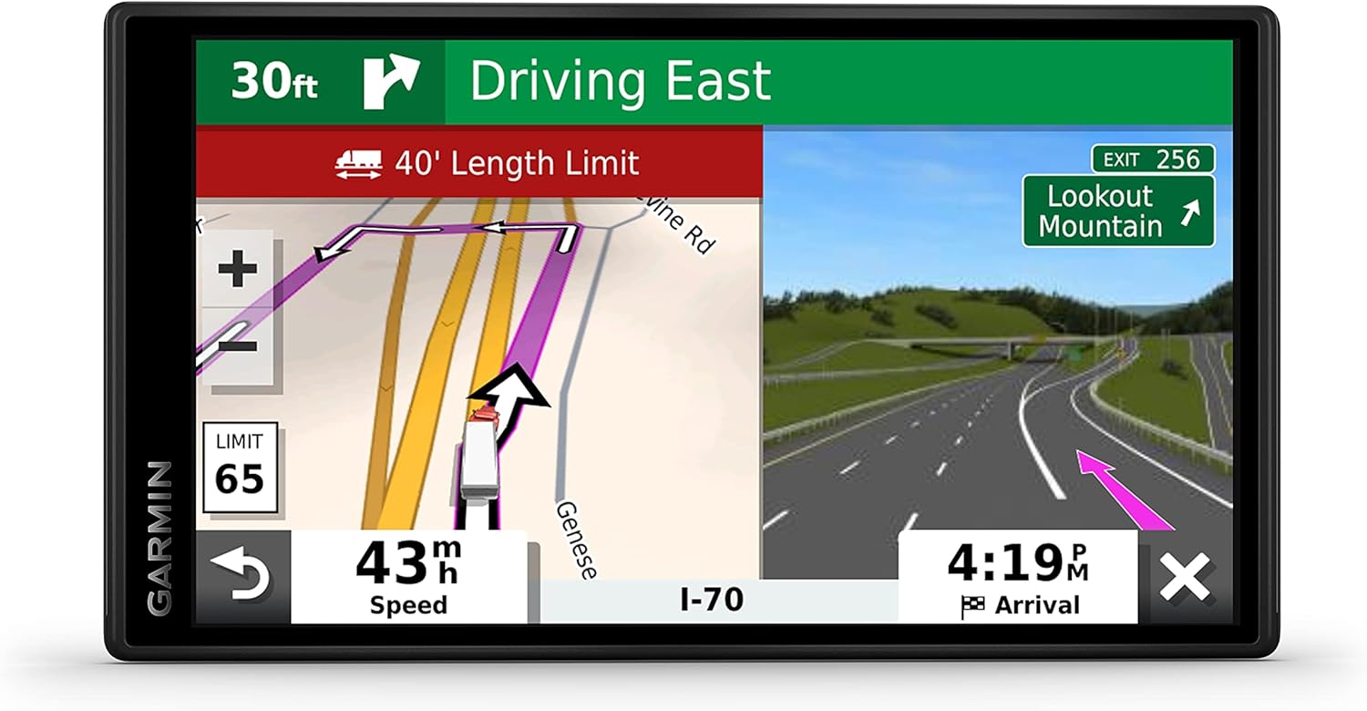 2026 Garmin Dezl OTR500  5.5-inch GPS Truck Navigator  Custom Truck Routing and Load-to-Dock Guidance  010-02603-00