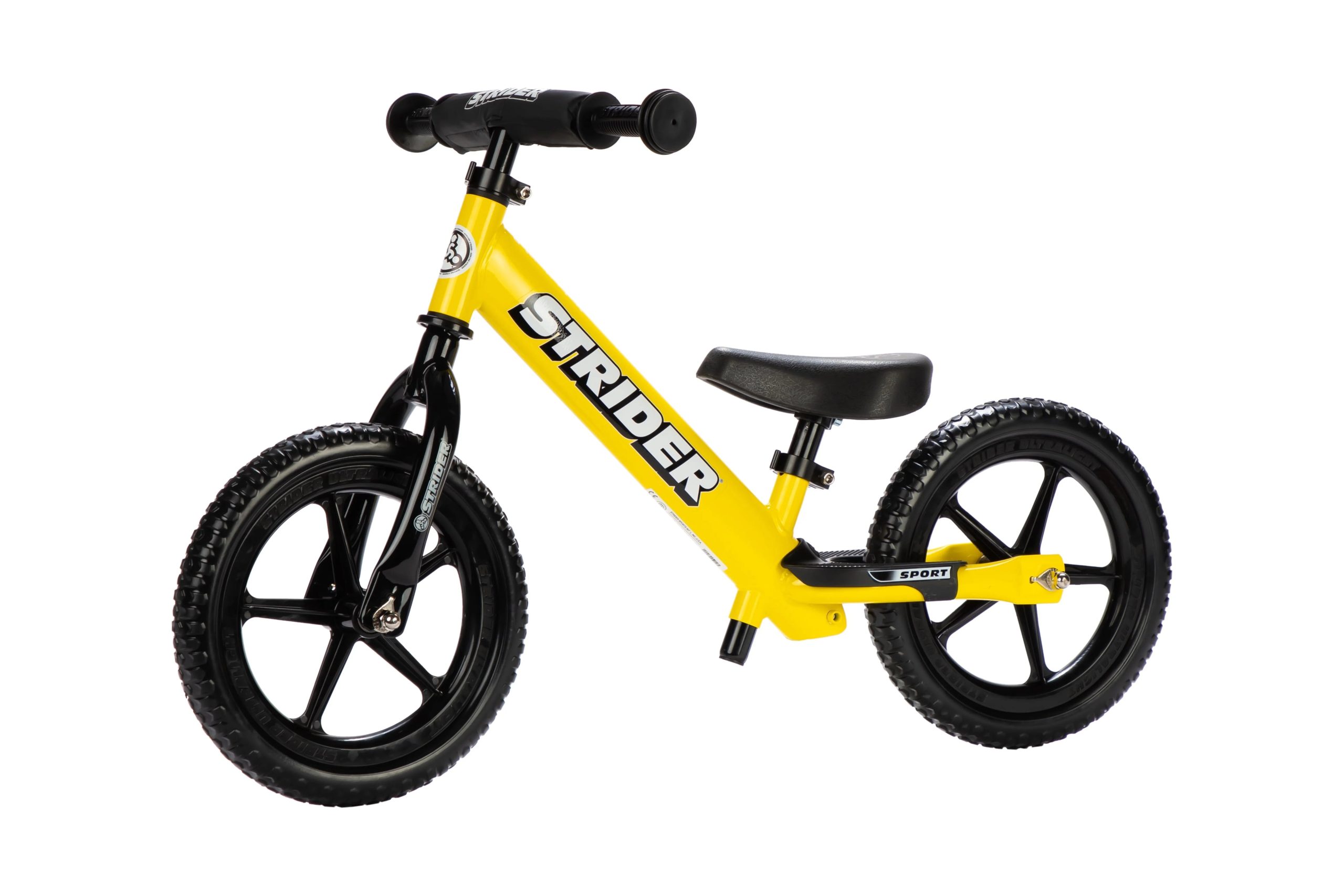 2026 Strider – 12 Sport Balance Bike, Ages 18 Months to 5 Years – Yellow