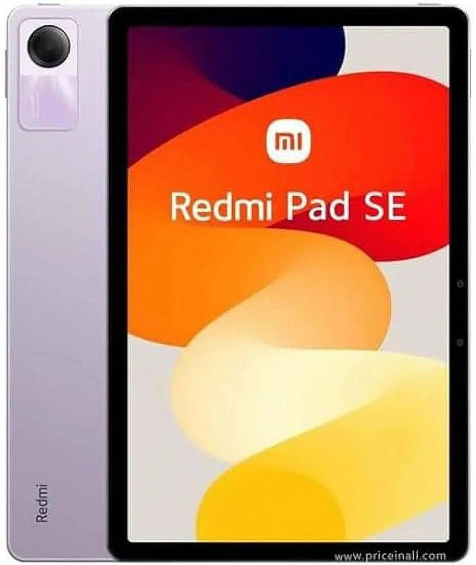 2026 Xiaomi Redmi Pad SE Only WiFi 11′′ Octa Core 4 Speakers Global ROM Dolby Atmos 8000mAh Bluetooth 5.3 8MP (Lavender Purple Global, 128GB + 6GB)