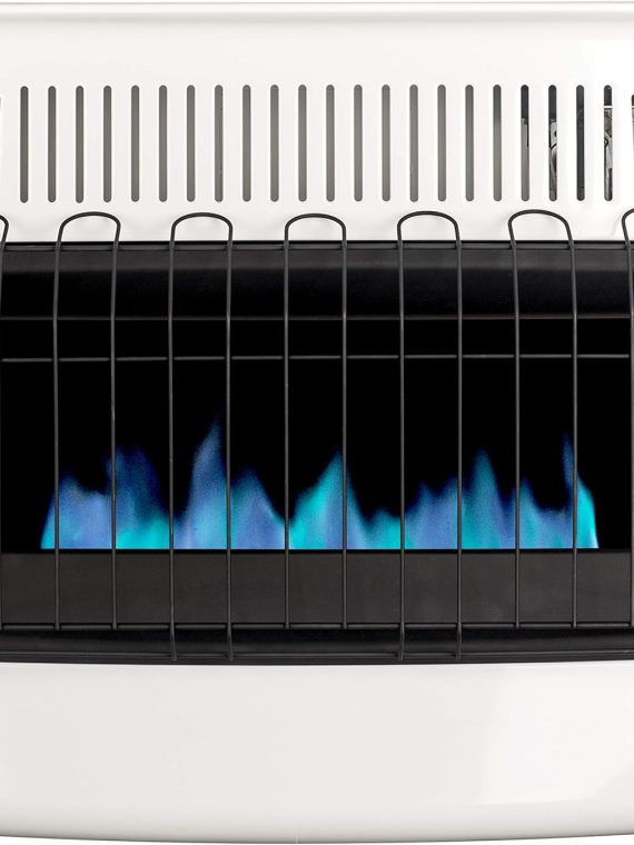 2026 Dyna-Glo 30 000 BTU Liquid Propane Blue Flame Vent Free Wall Heater  White
