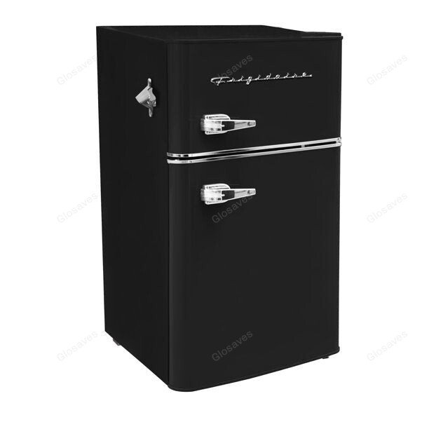 Frigidaire Retro 3.2 Cu Ft Two Door Compact Refrigerator with Freezer