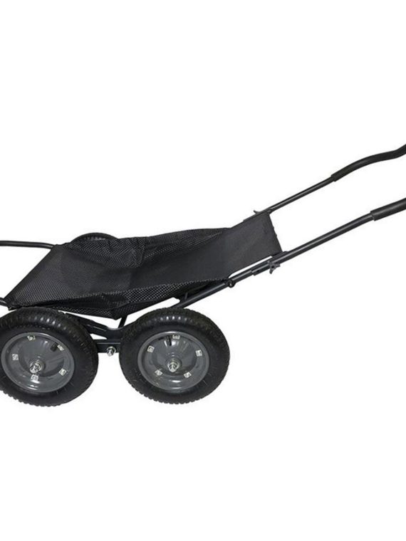 2026 Hawk Hunting Crawler 500 Pound Capacity Foldable Multi Use Game Recovery Hunting Game Cart, Black