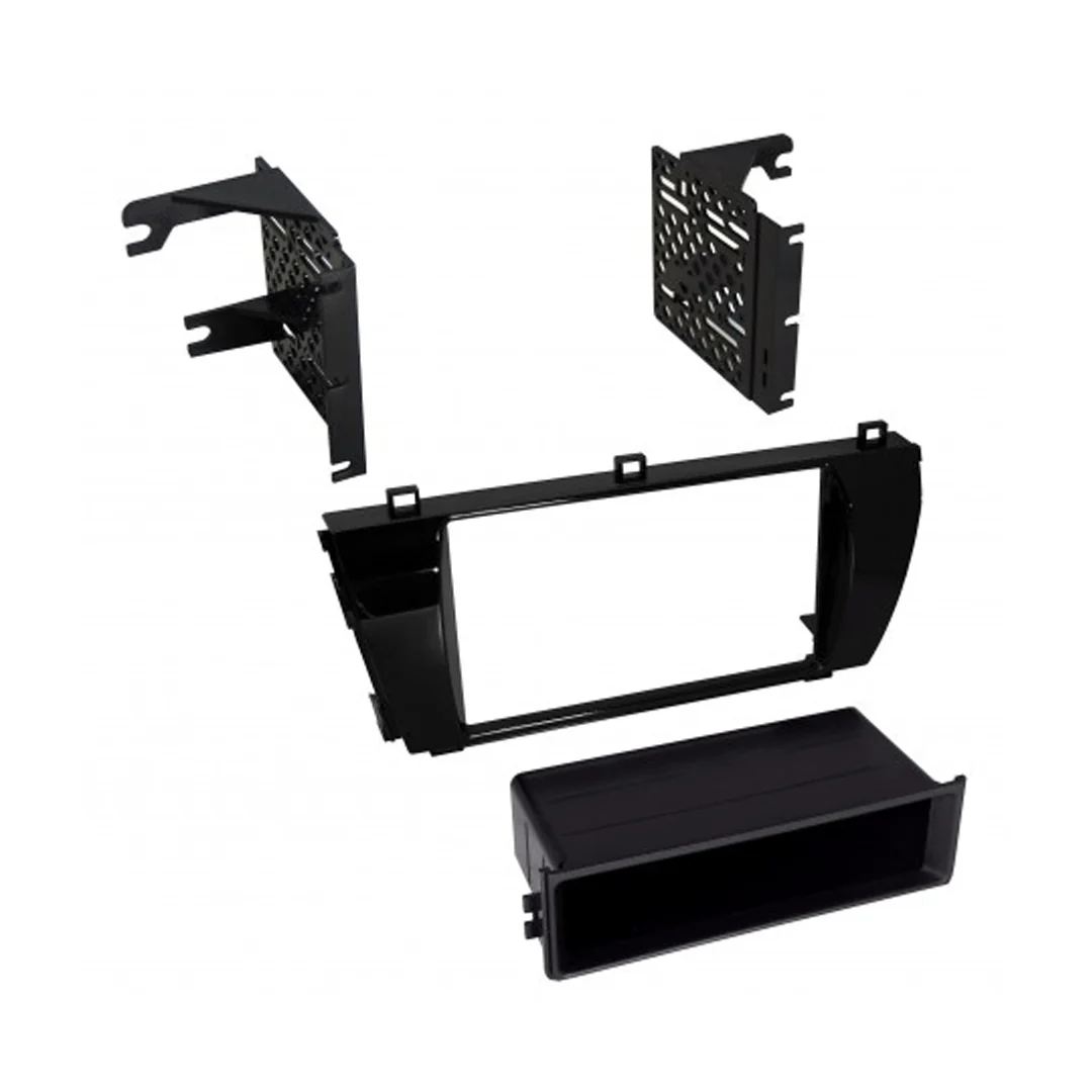 American International TOYK951MG, 2014-2016 Toyota Corolla Single DIN / ISO w/ Pocket or Double DIN Metallic Graphite