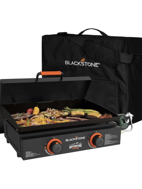 2026 Blackstone Adventure Ready 22 Propane Griddle Gift Bundle in Black