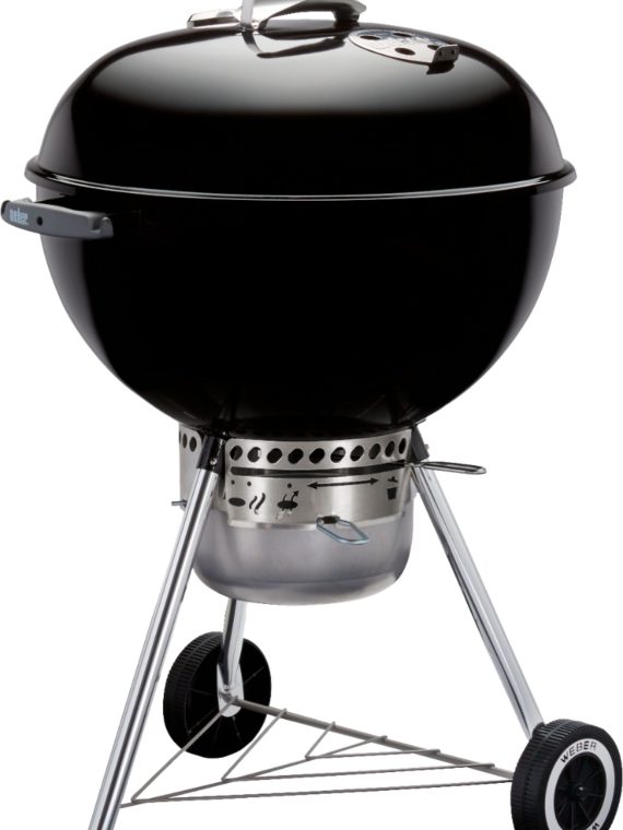 2026 Weber – 22 in. Original Kettle Premium Charcoal Grill – Black