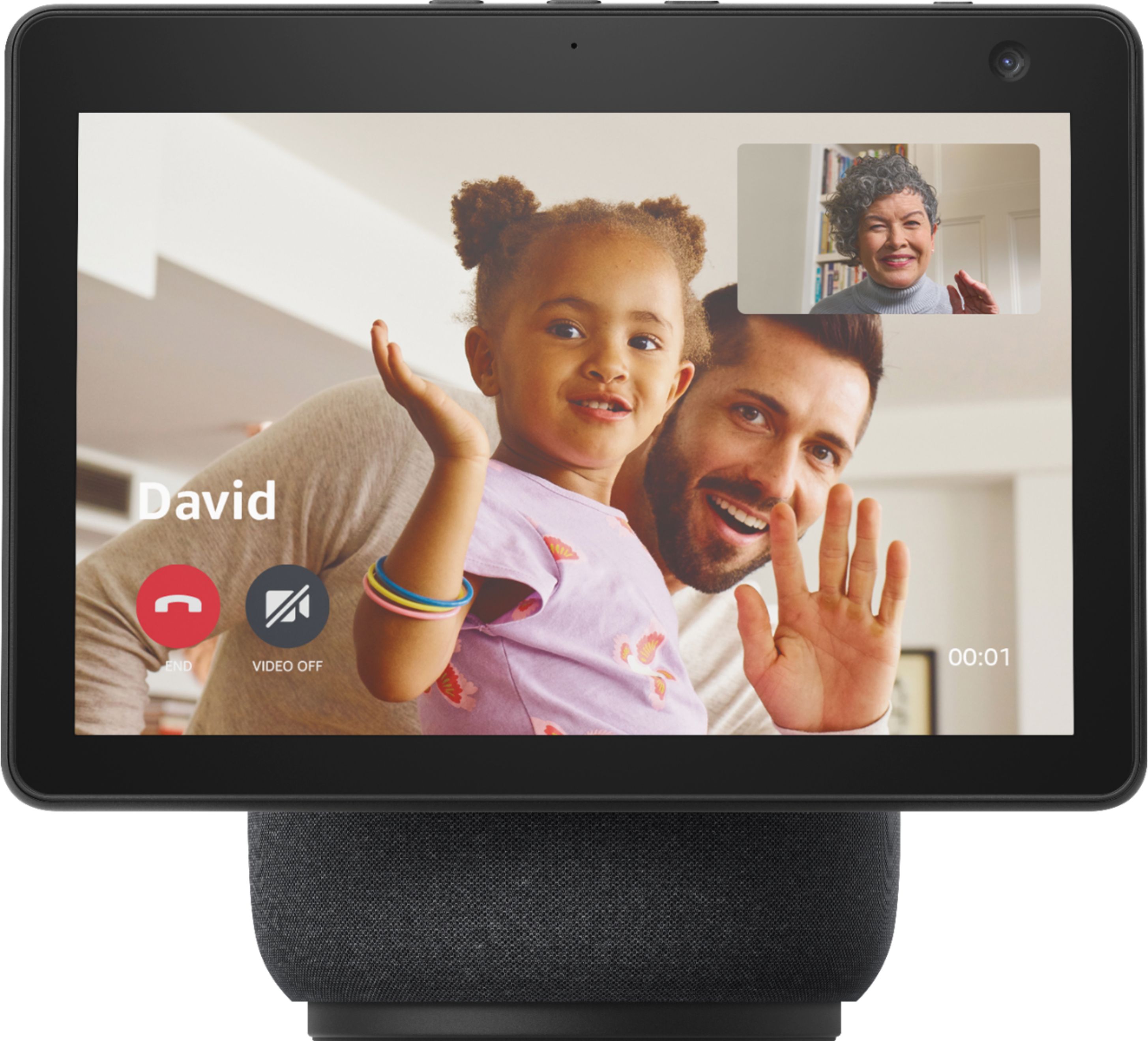 2026 Amazon – Echo Show 10 (3rd Generation) 10-inch Smart Display with Alexa – Charcoal