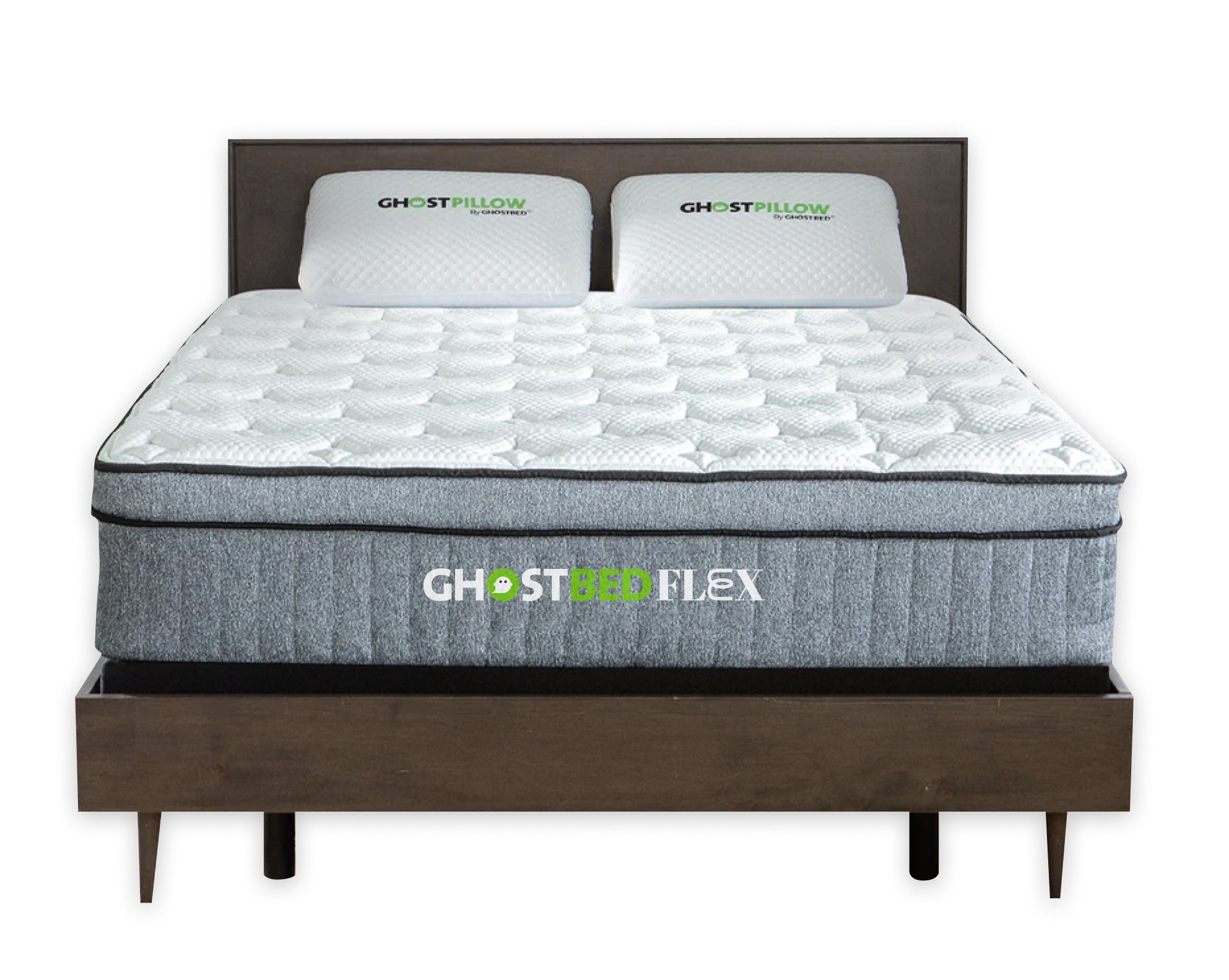 2026 Ghostbed – Flex 13′′ Profile Mattress-Queen – White