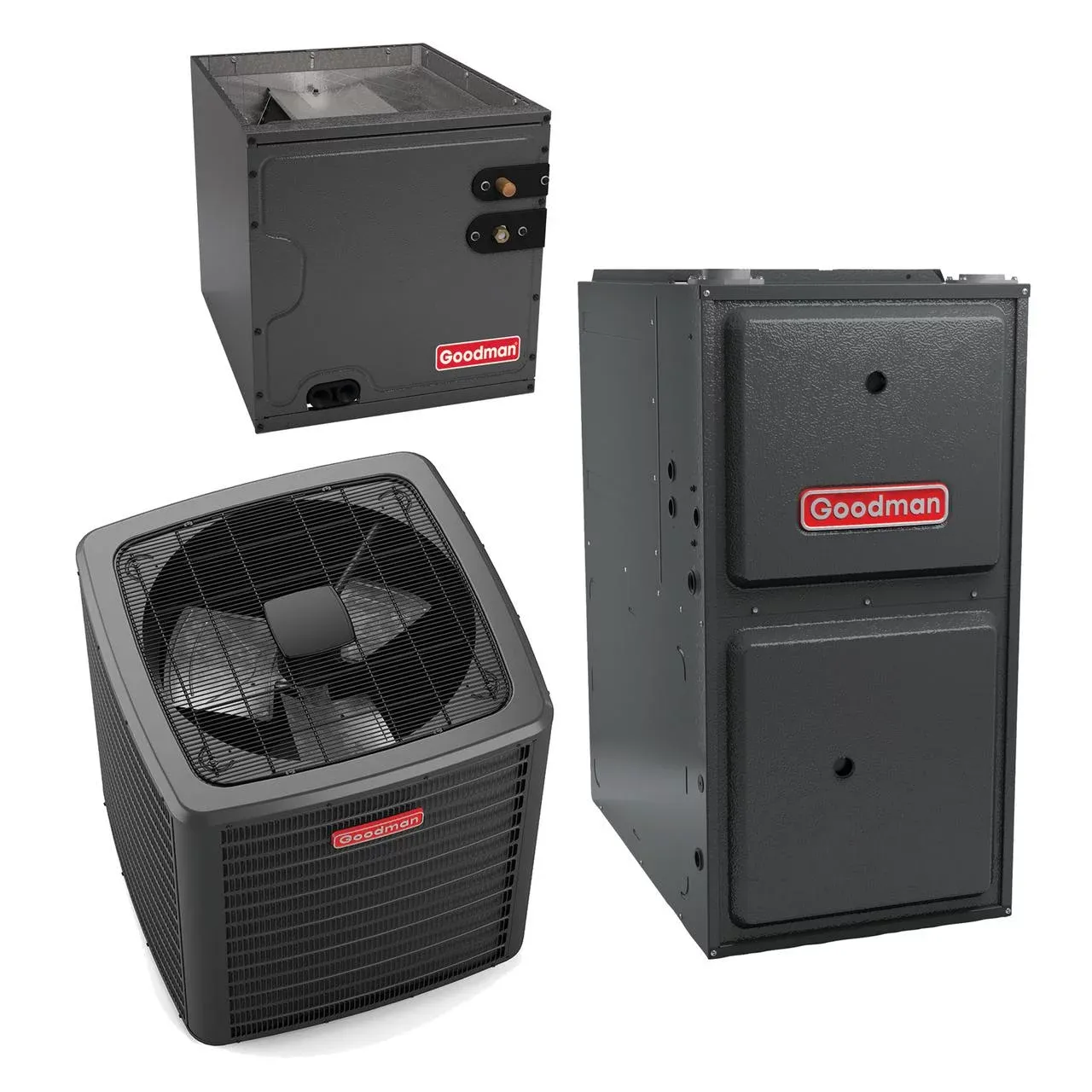 Goodman Classic Series 2.5 Ton 14.5 SEER2 80,000 Btu 92% Afue Gas System (9-Speed Motor 17.5
