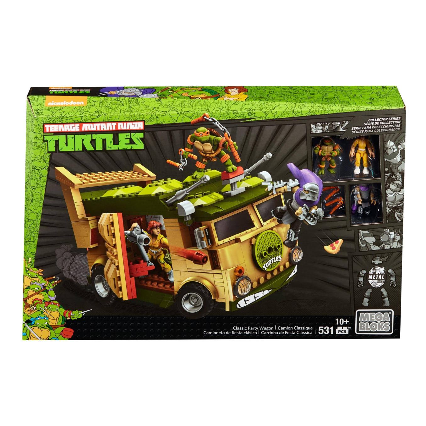 Mega Bloks Teenage Mutant Ninja Turtles Classic Party Wagon