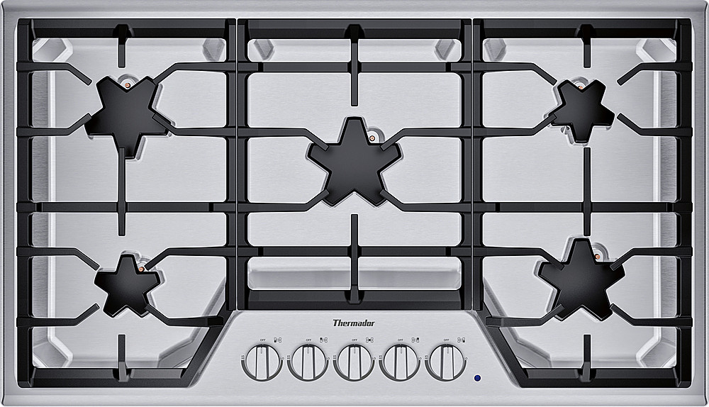 2026 Thermador – Masterpiece 36′′ Built-In Gas Cooktop with 5 Star Burners – Stainless Steel