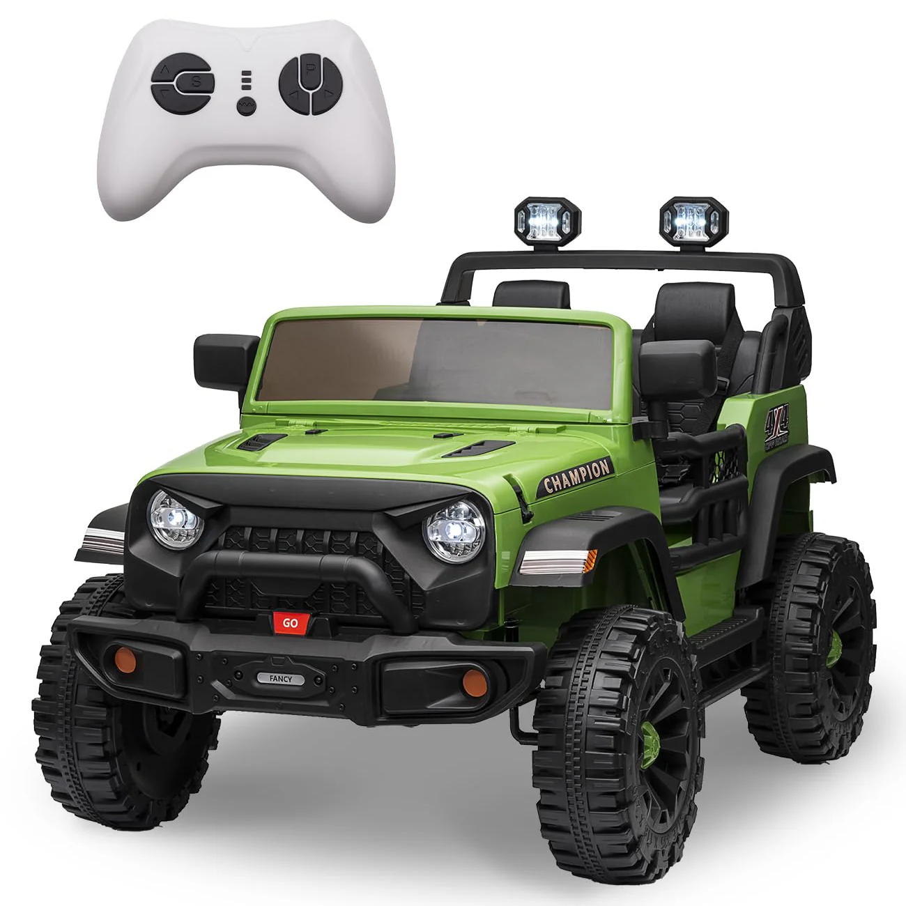 Garvee 24V Ride On Car 2 Seater For Kids Age 3+ , XL Electric Vehicles for Big Kids with 20