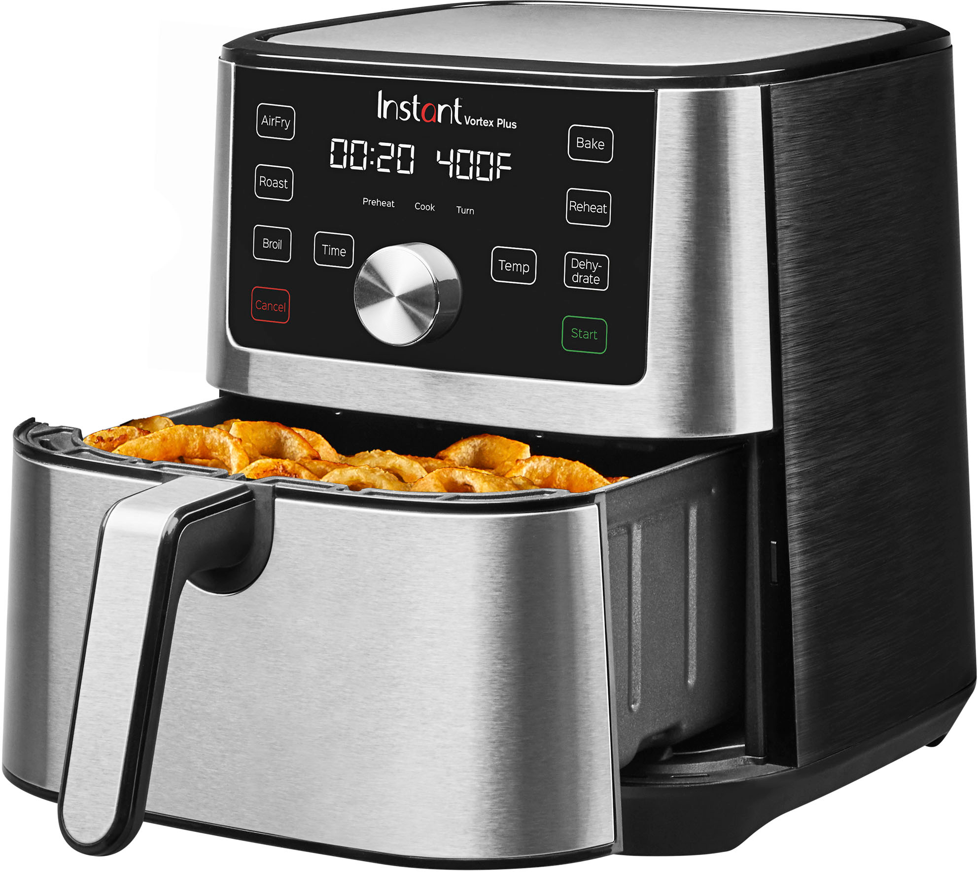 2026 Instant Pot – 6 Quart Vortex Plus 6-in-1 Air Fryer – Stainless Steel