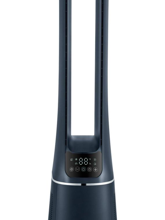 2026 Midea 41 Bladeless DC Tower Fan and HEPA Air Purifier with Remote Control