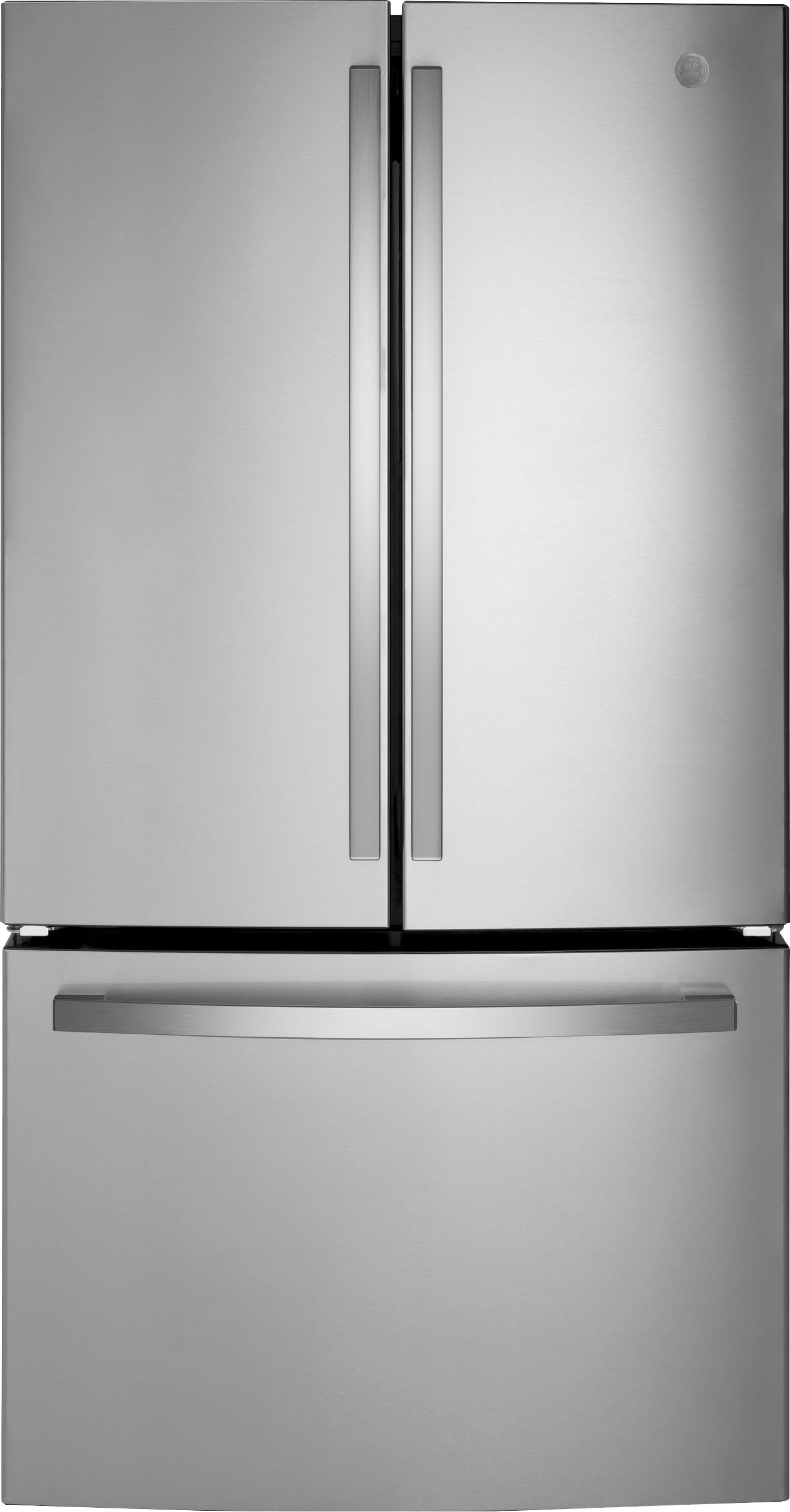 2026 GE – 27.0 Cu. Ft. French Door Refrigerator with Internal Water Dispenser – Stainless Steel
