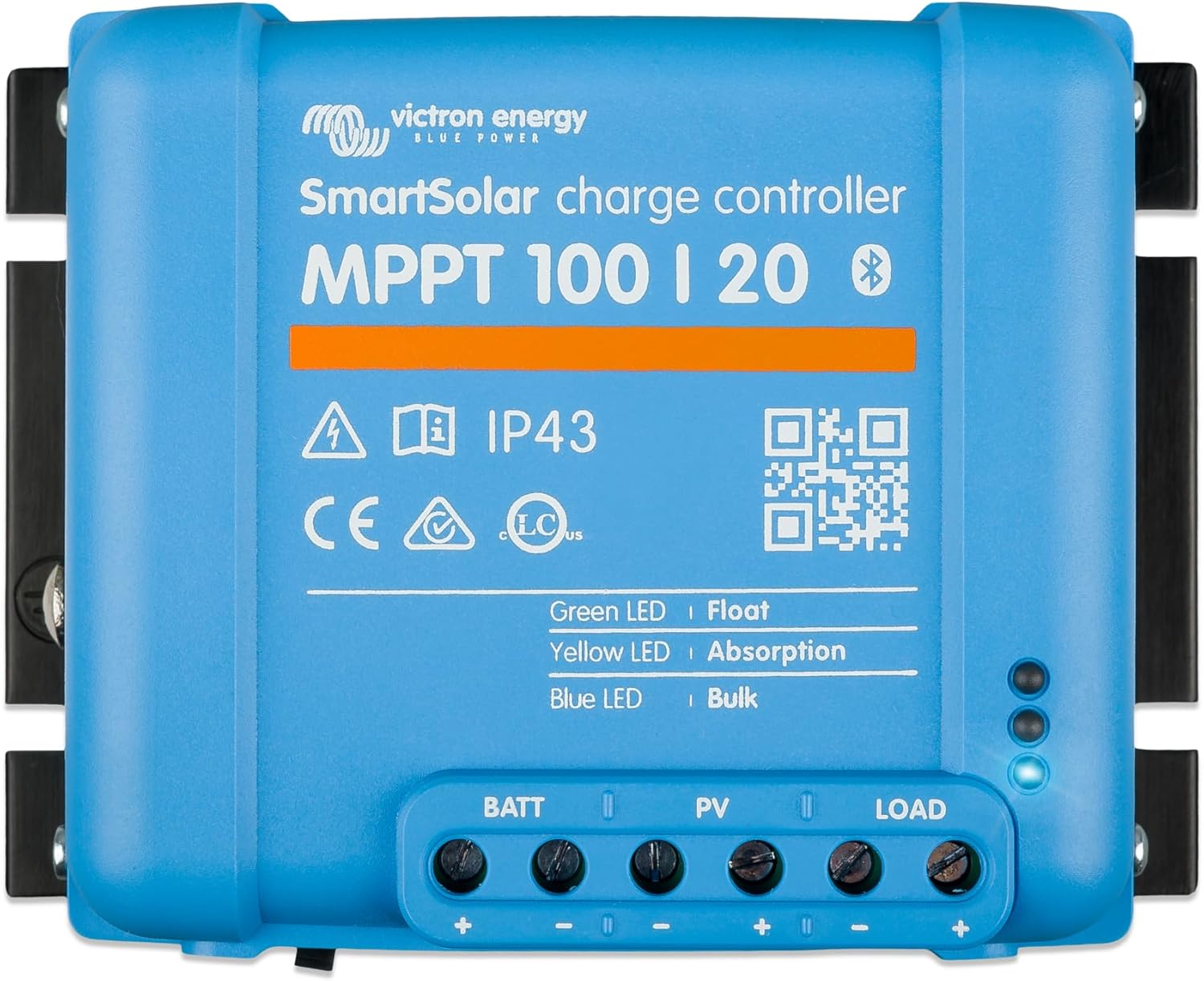 2026 Victron Energy SmartSolar MPPT Solar Charge Controller (Bluetooth) – Charge Controllers for Solar Panels – 100V  20 amp  48-Volt