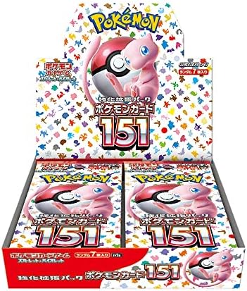 2026 Pokemon Card Game Scarlet & Violet Enhanced Expansion Pack Pokemon Card 151′′ Box (Japanese)
