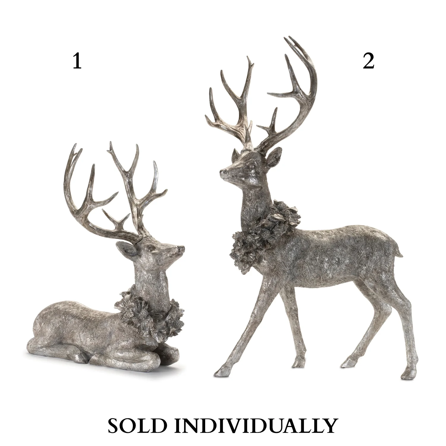 Deer w/Wreath (2 Styles - Sold Individually) 15