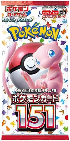 2026 Pokemon Card Game Scarlet & Violet Enhanced Expansion Pack Pokemon Card 151′′ Box (Japanese)
