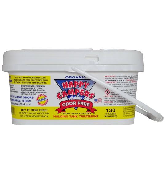 2026 Happy Campers Organic RV Holding Tank Treatment - 130 Treatments