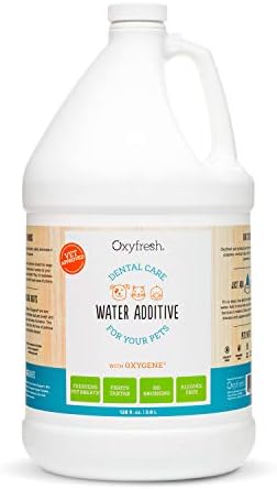 2026 Oxyfresh Premium Pet Dental Care Solution Pet Water Additive: Best Way to Eliminate Bad Dog Breath and Cat Bad Breath – Fights Tartar & Plaque – So Easy  Just Add to Water! Vet Recommended 128 oz.