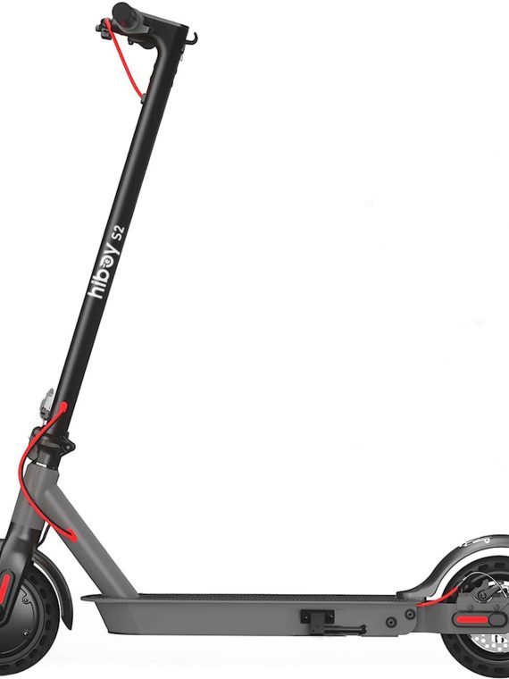 2026 HiBoy – S2 Foldable Electric Scooter w/ 17 mi Max Operating Range & 19 mph Max Speed – Grey