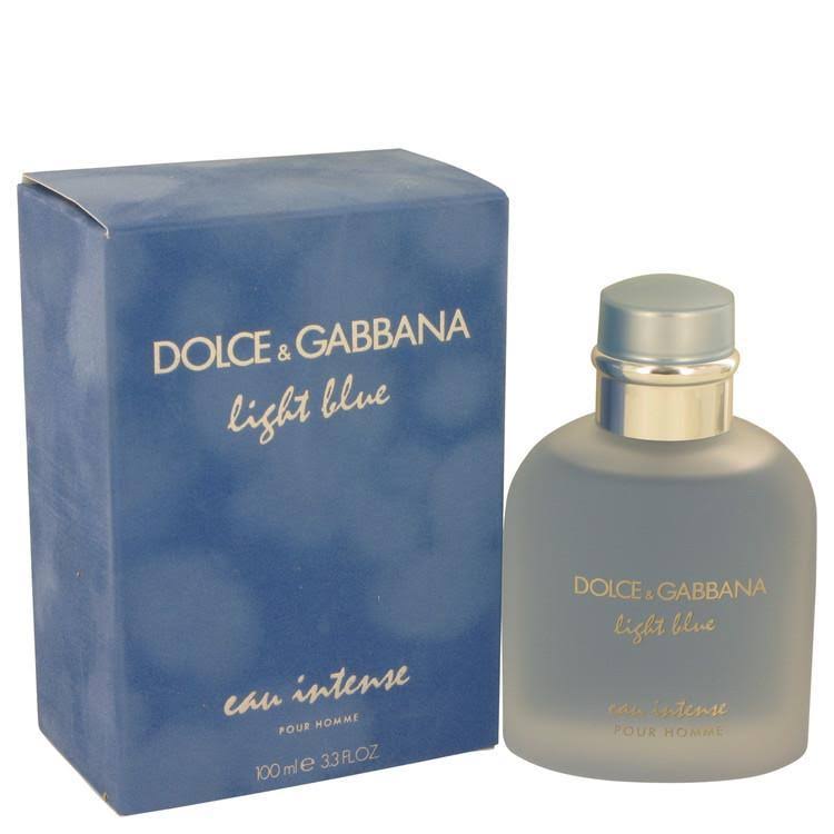 Light Blue Eau Intense by Dolce u0026 Gabbana Eau De Parfum Spray (Tester) 3.3 oz (Men)