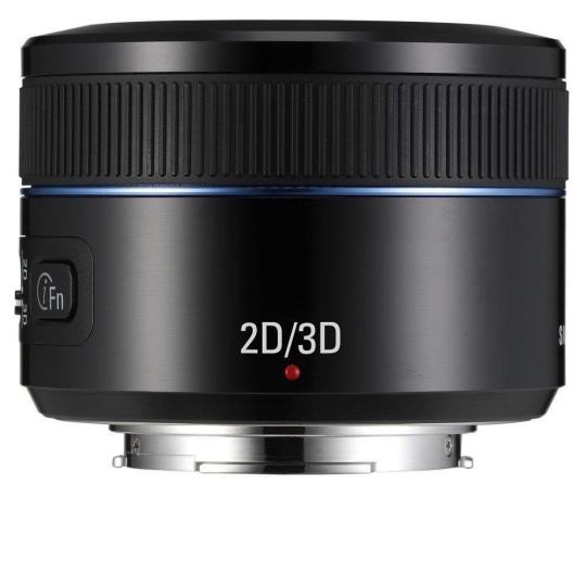 2026 Samsung NX 45mm f/1.8 Camera Lens (Black)