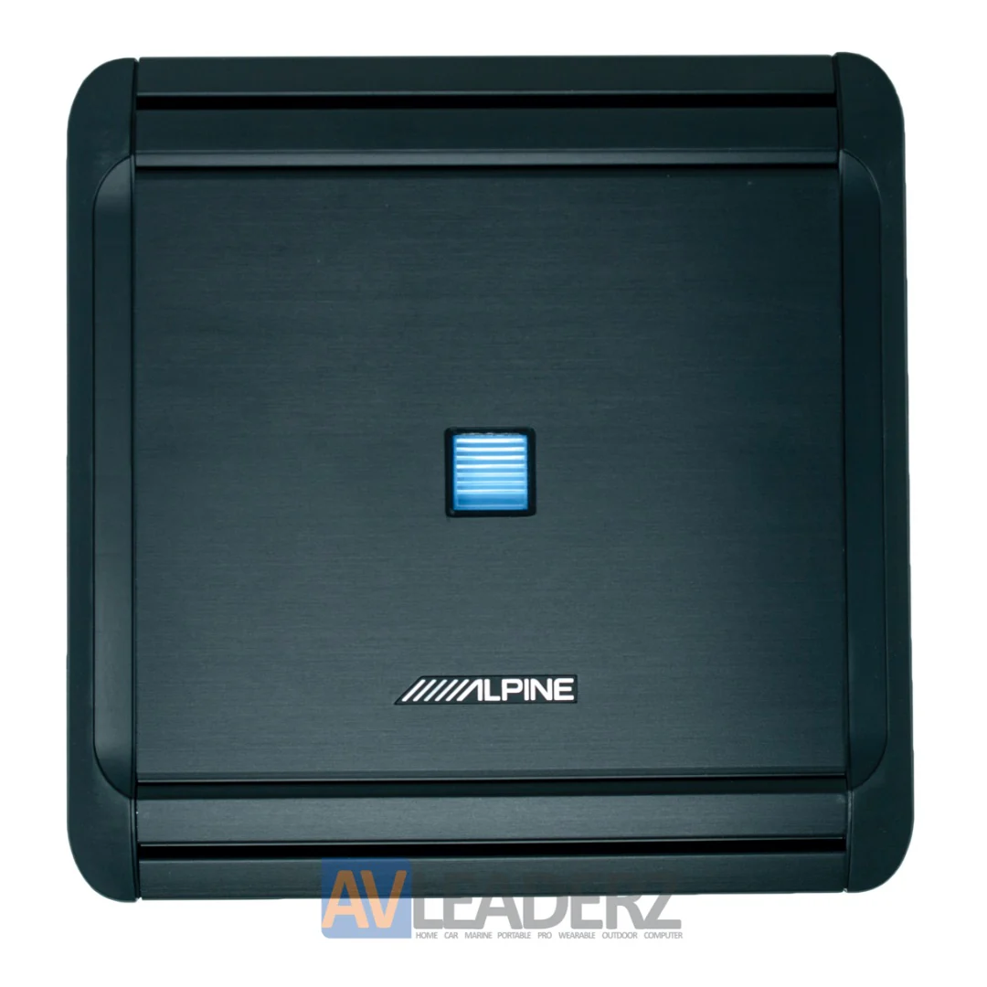 Alpine MRV-M500, V Power Mono Class-D Car Subwoofer Amplifier - 500 Watts