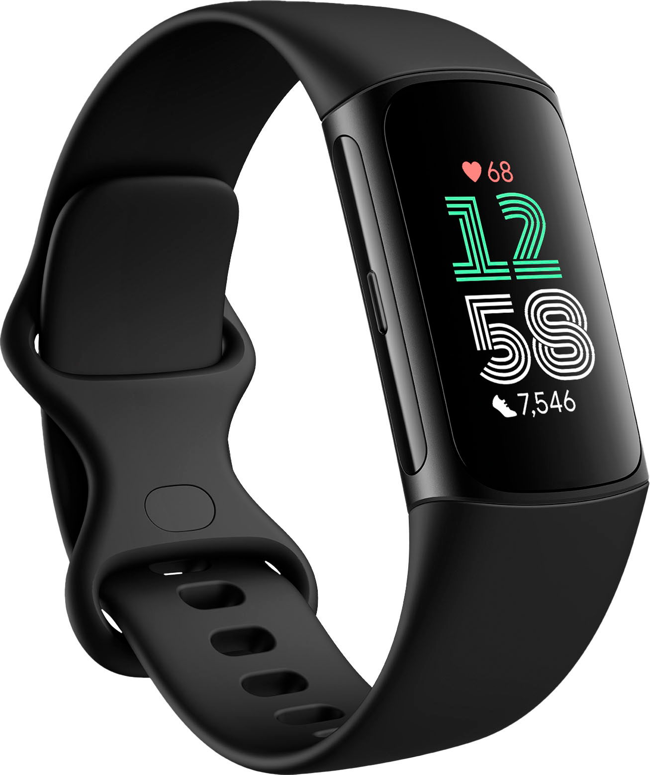 2026 Fitbit – Charge 6 Advanced Fitness & Health Tracker – Obsidian
