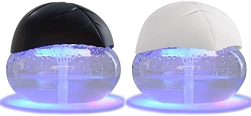 2026 2-Pack Air Purifier – Water Air Purifiers Water Based Air Revitalizer Air Cleaner  Air Freshener with 7 LED Color Changing Mood Light for Home  Office  Room