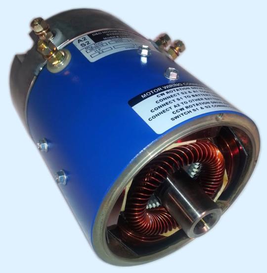 2026 Club Car Series 36V Golf Cart Motor - 24 MPH