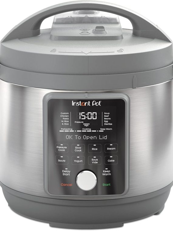 2026 Instant Pot Duo Plus  6-Quart Whisper Quiet 9-in-1 Electric Pressure Cooker  Slow Rice Steamer  Sauté  Yogurt Maker  Warmer & Sterilizer  Free App with 800+ Recipes  Stainless Steel
