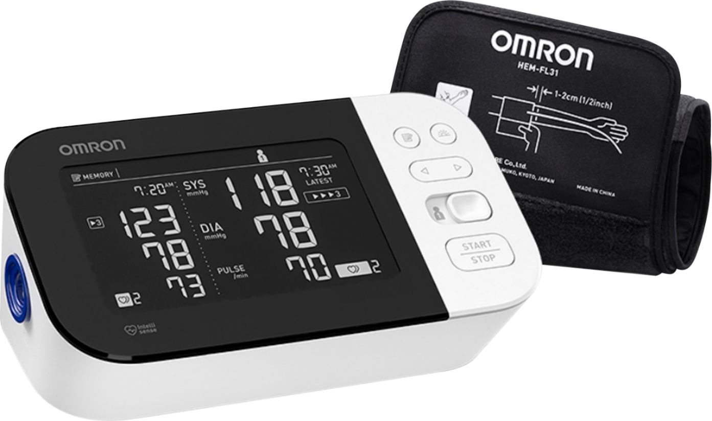 2026 Omron – 10 Series – Wireless Upper Arm Blood Pressure Monitor – Black/White