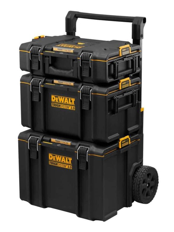 2026 TOUGHSYSTEM 2.0 24 in. Tower Tool Box System (3 Piece Set) DWST60437