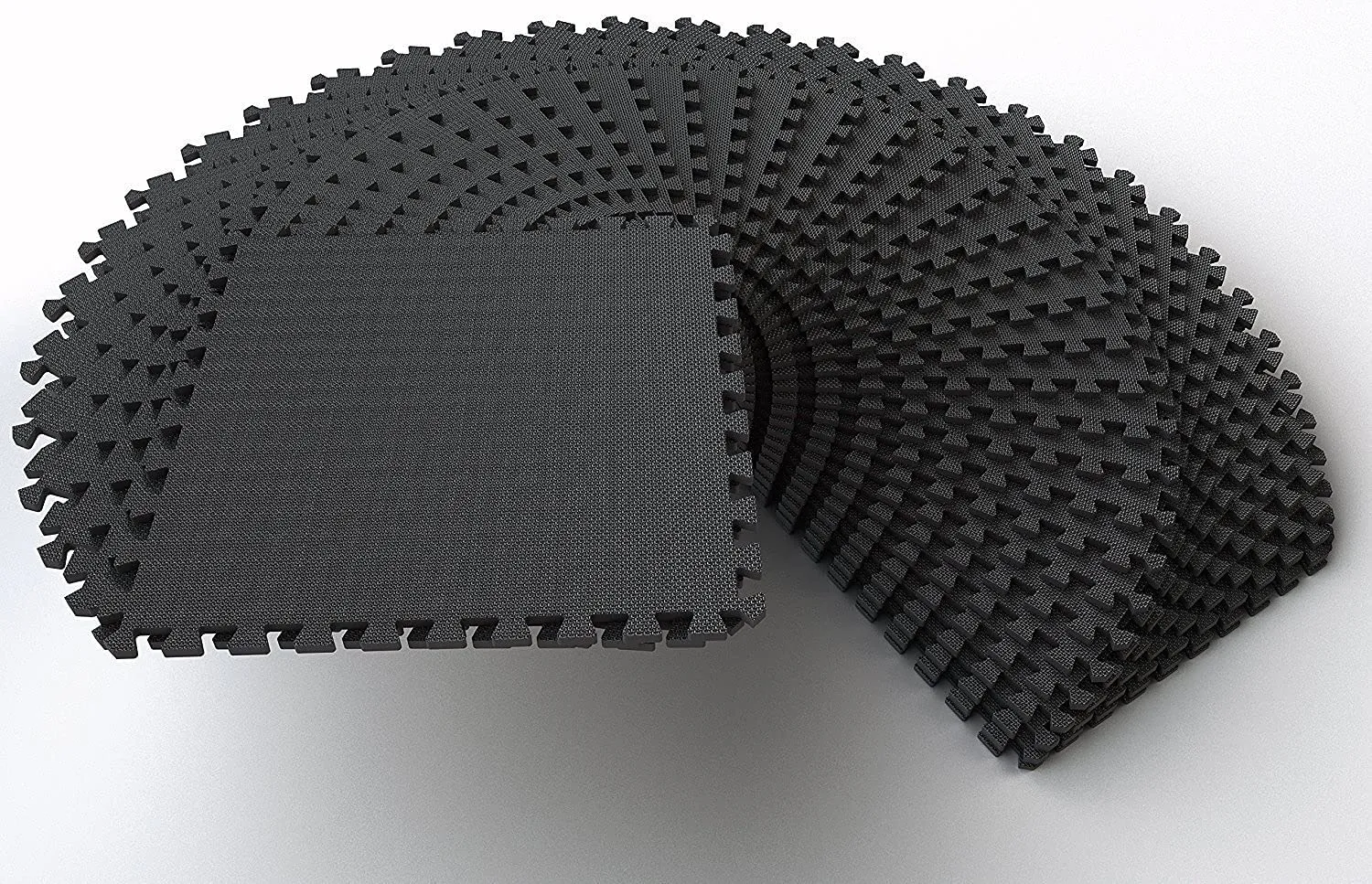 BalanceFrom Puzzle Exercise Mat with EVA Foam Interlocking Tiles
