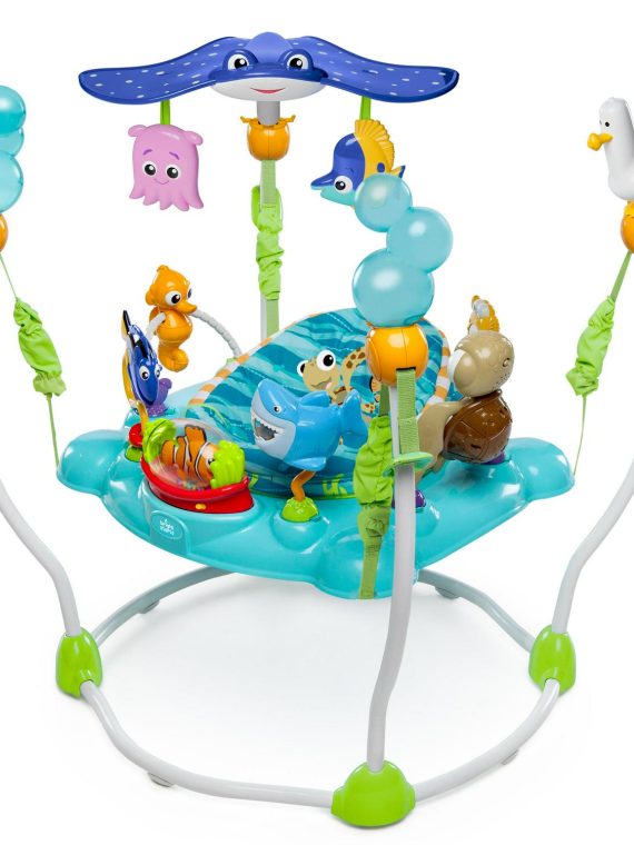 2026 Bright Starts  Baby Finding Nemo Sea of Activities Jumper Infant Entertainer, Unisex