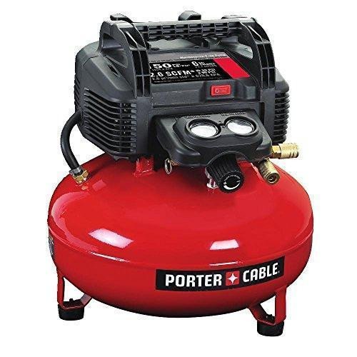 2026 PORTER-CABLE Air Compressor, 6-Gallon, Pancake, Oil-Free (C2002)