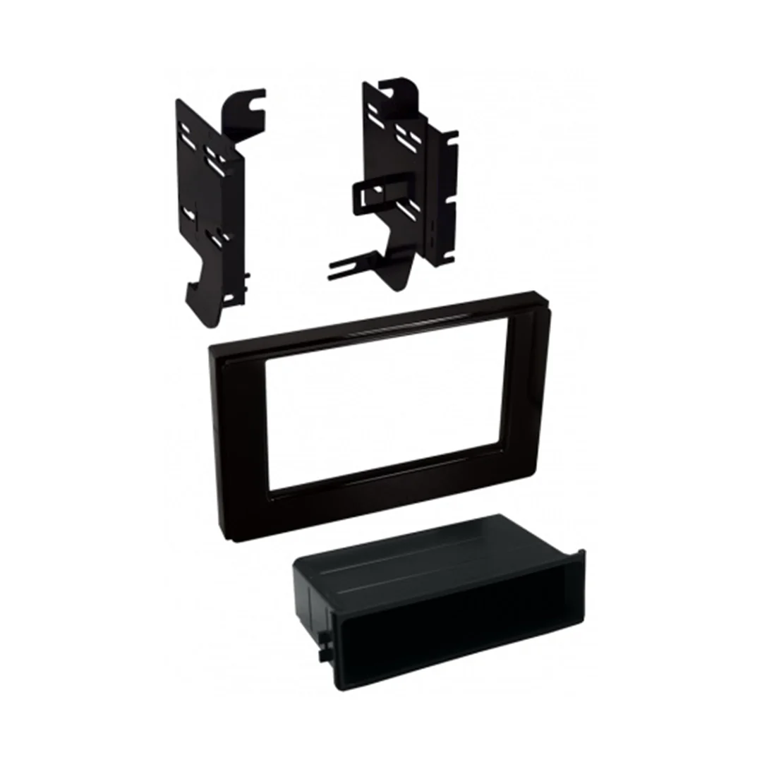 American International TOYK986GB, 2015-2017 Toyota Sienna Gloss Black Single ISO w/ Pocket or Double DIN